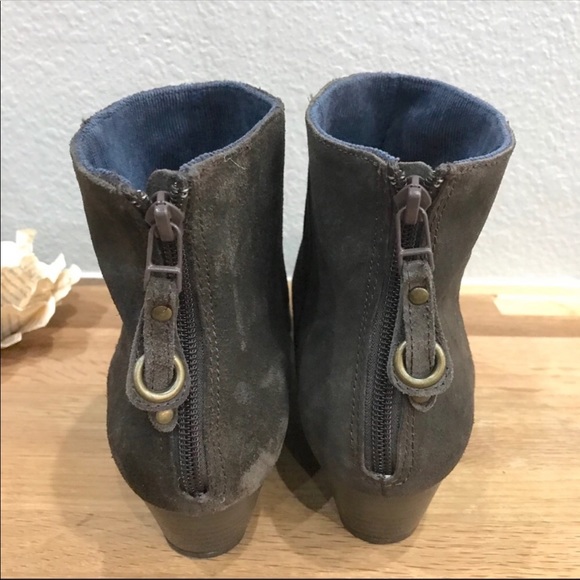 Calvin Klein Camryn Suede Booties - Picture 3 of 8